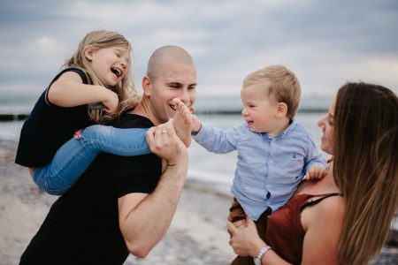 Ostsee-Shooting mit den Kids